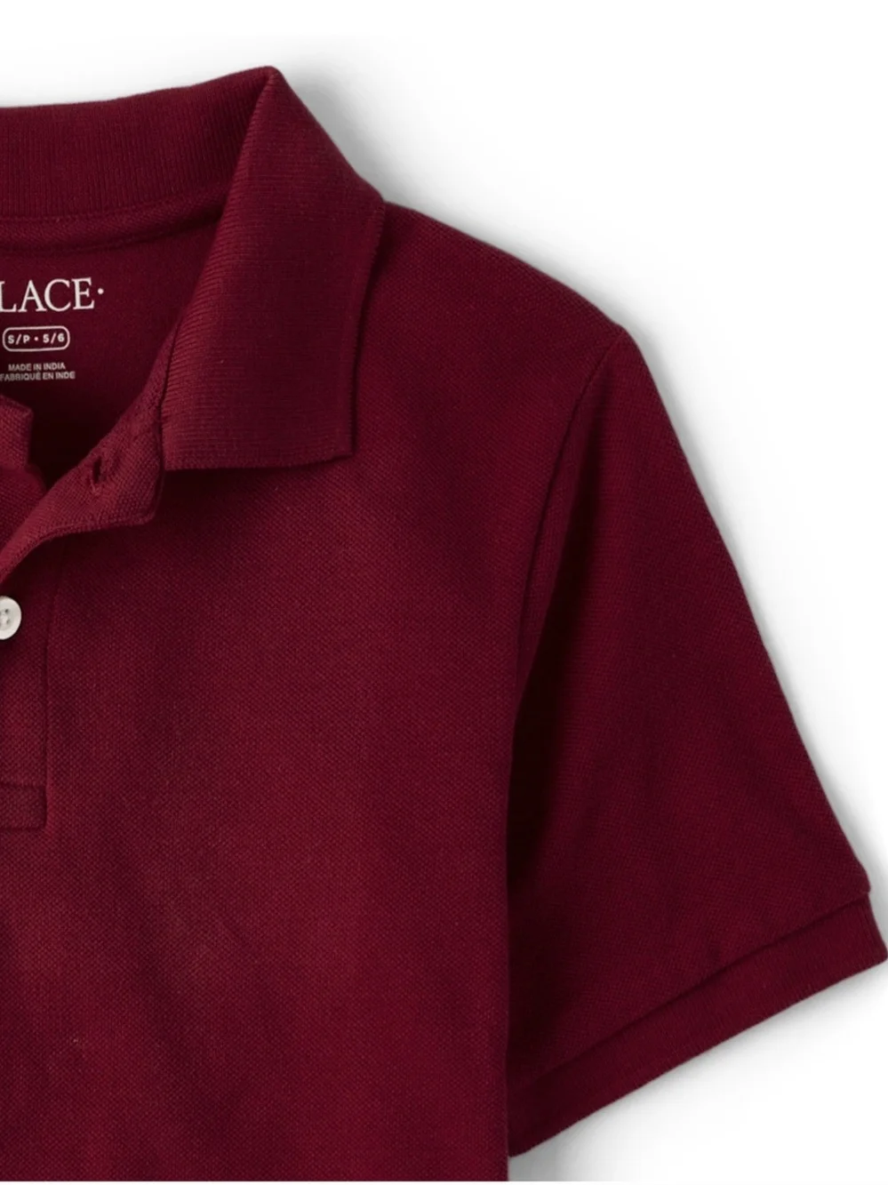 NWT The Children's Place Kids' Polo Shirt - Burgundy